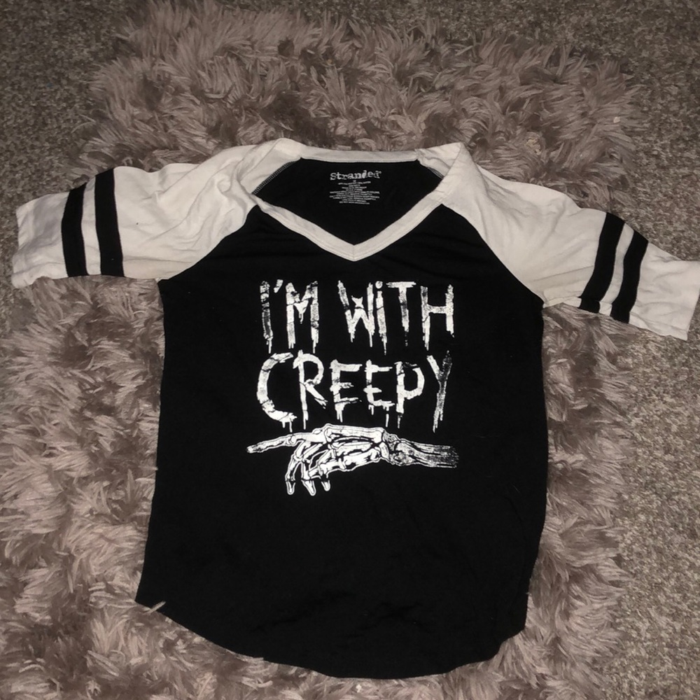 I’m with creepy graphic tee